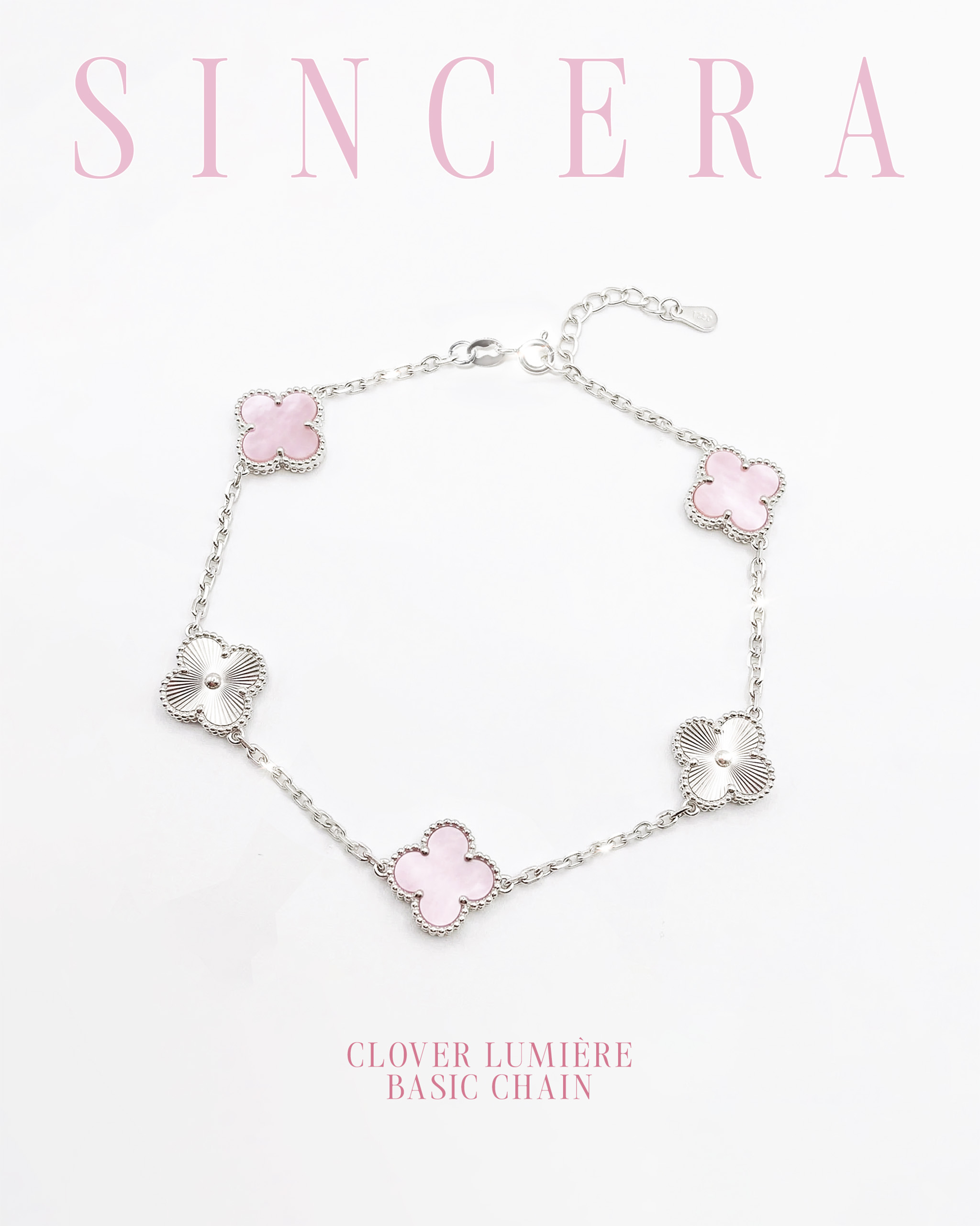 Sincera Clover Lumière Basic Chain | Silver 925 2