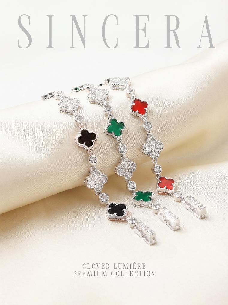 Sincera Clover Lumière Bracelet Zircon | Silver 925 3