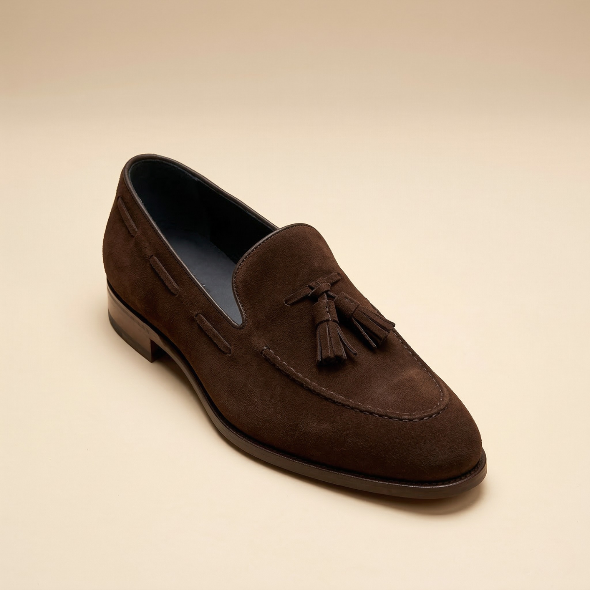 Giày Loafer Tassel Da Lộn Siena