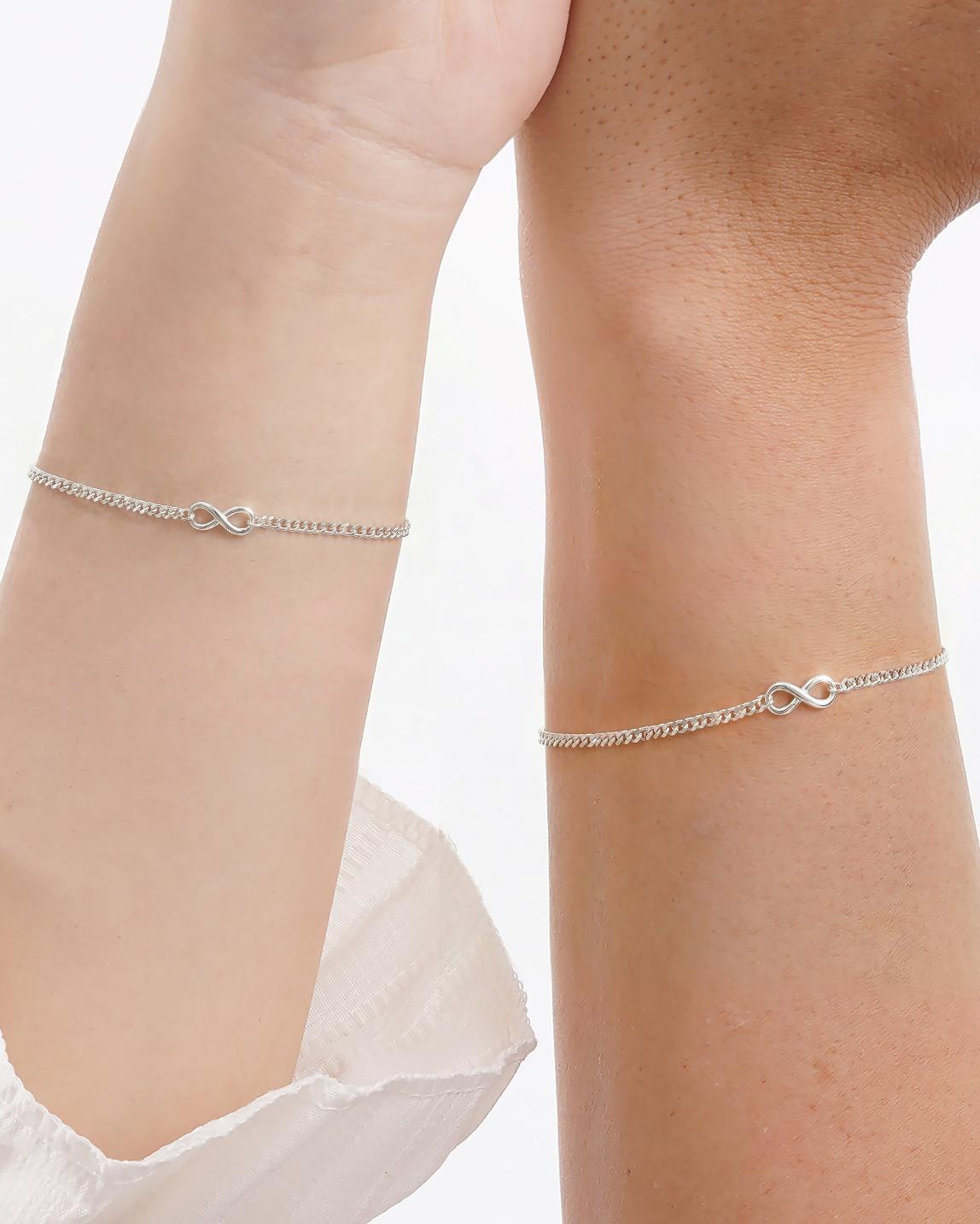 Vòng Sincera Infinity x Curb | Bạc s925 1