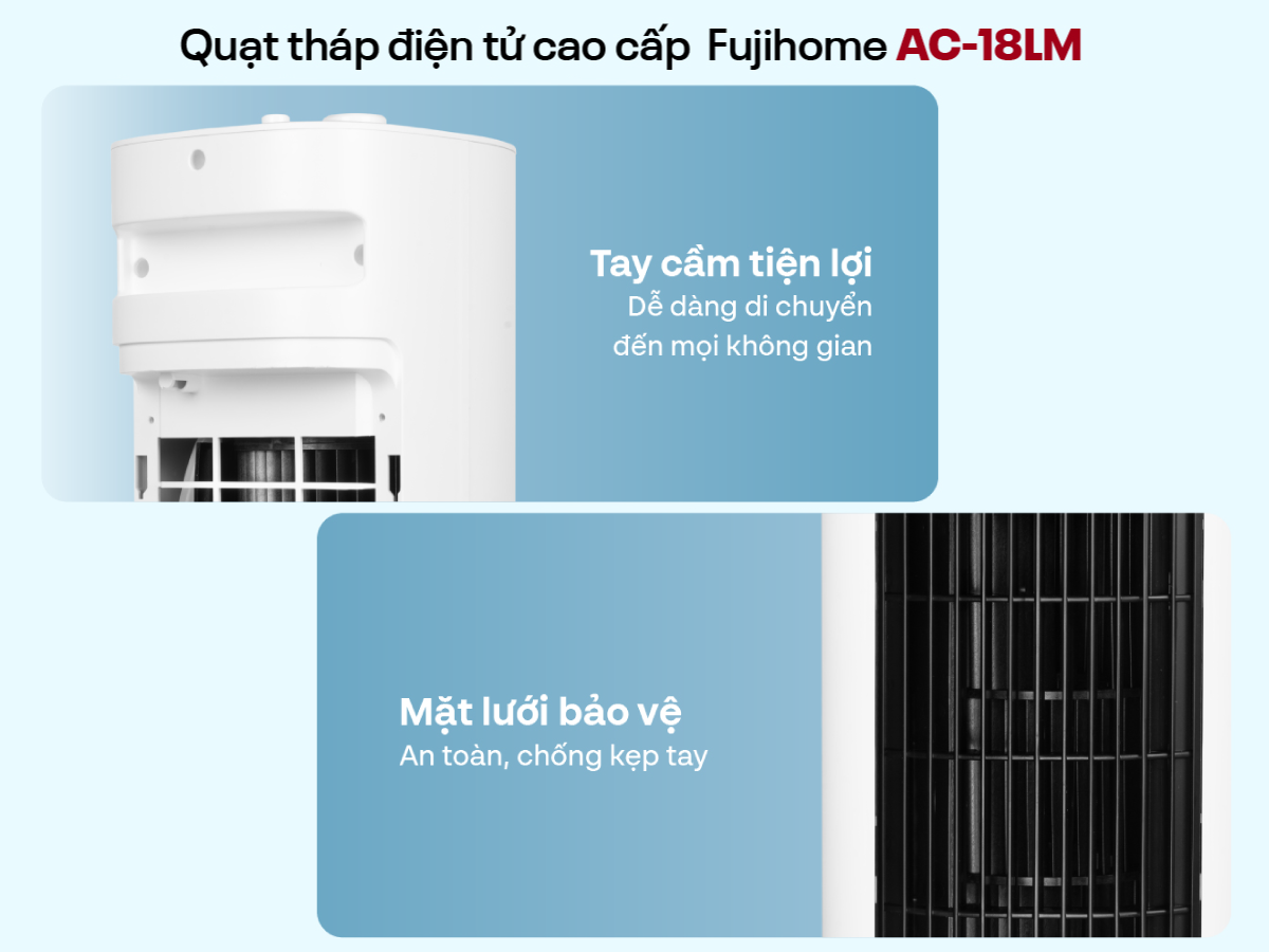 Quạt tháp hơi nước Fujihome AC-18LM