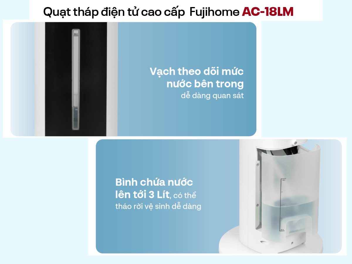 Quạt tháp hơi nước Fujihome AC-18LM
