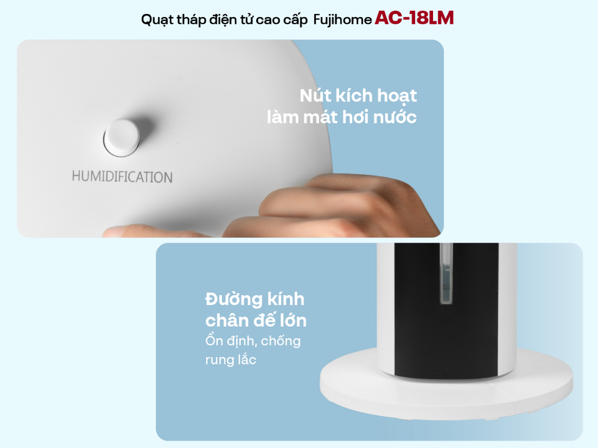 Quạt tháp hơi nước Fujihome AC-18LM