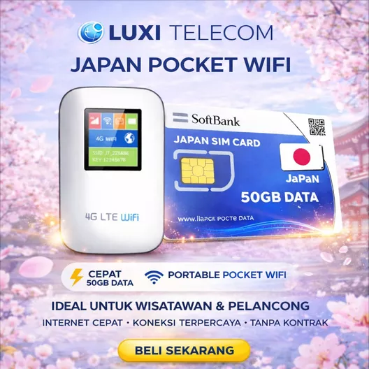 Product image - SoftBank Pocket WiFi JT101 50GB – Monthly Plan