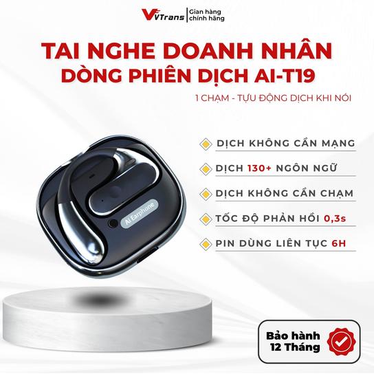 Product image - Tai Nghe Phiên Dịch Vtrans AI-T19 ( Doanh Nhân )