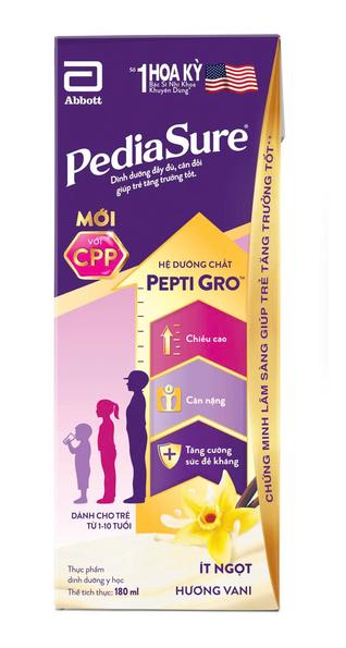 Product image - Thùng 48 hộp Abbott Pediasure pha sẵn hương vani 180ml