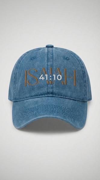 Product image - Isaiah 41:10 Denim Cap
