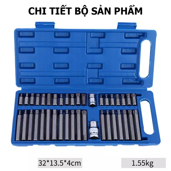 Product image - Bộ Lục Giác Hoa Thị 40 Chi Tiết