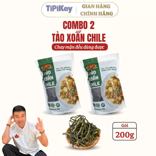 Product image - [Combo 2 món] 2 Tảo Xoắn Chile 200g