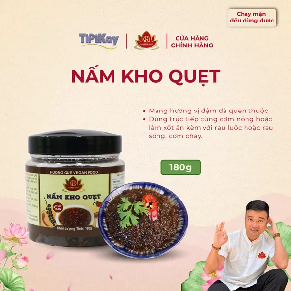 Product image - Nấm Kho Quẹt Chay 180G