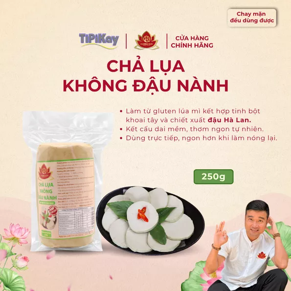 Product image - [Hàng mát] Chả Không Đậu Nành 250g