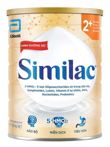Product image - Sữa Abbott Similac 2+ chính hãng dạng bột 1.6kg