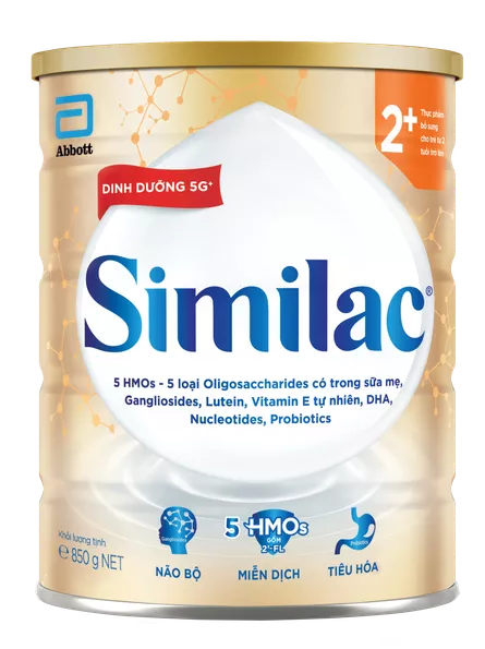 Product image - Sữa Abbott Similac 2+ chính hãng dạng bột 850g
