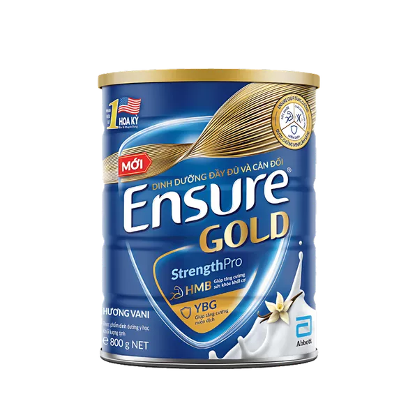 Product image - Sữa Ensure Gold chính hãng dạng bột hương vani 800g
