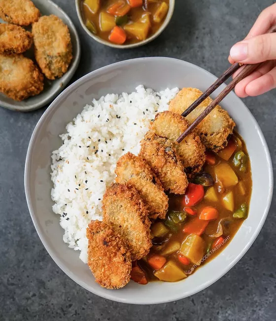 Product image - Eggplant Tonkatsu