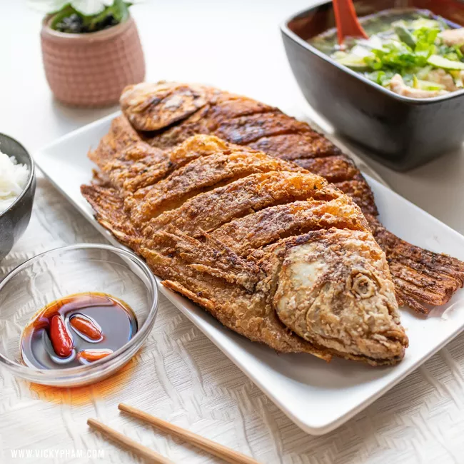 Product image - Pritong Telapia
