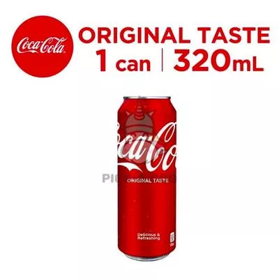 Product image - Coke in can 230mL