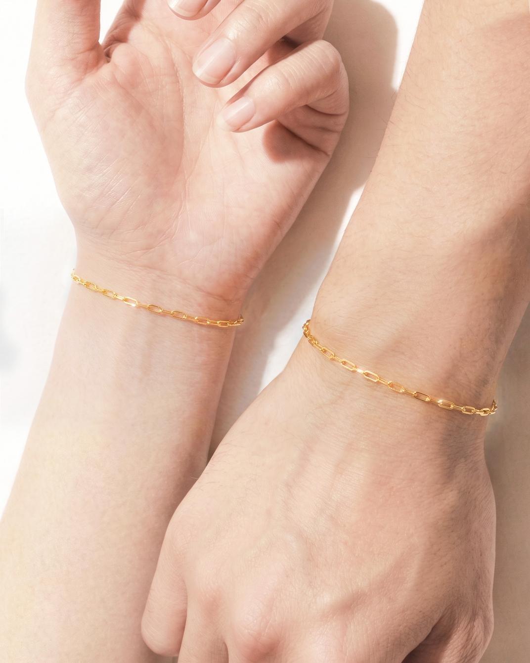 Vòng Tay Sincera Paper Clip | Xi vàng