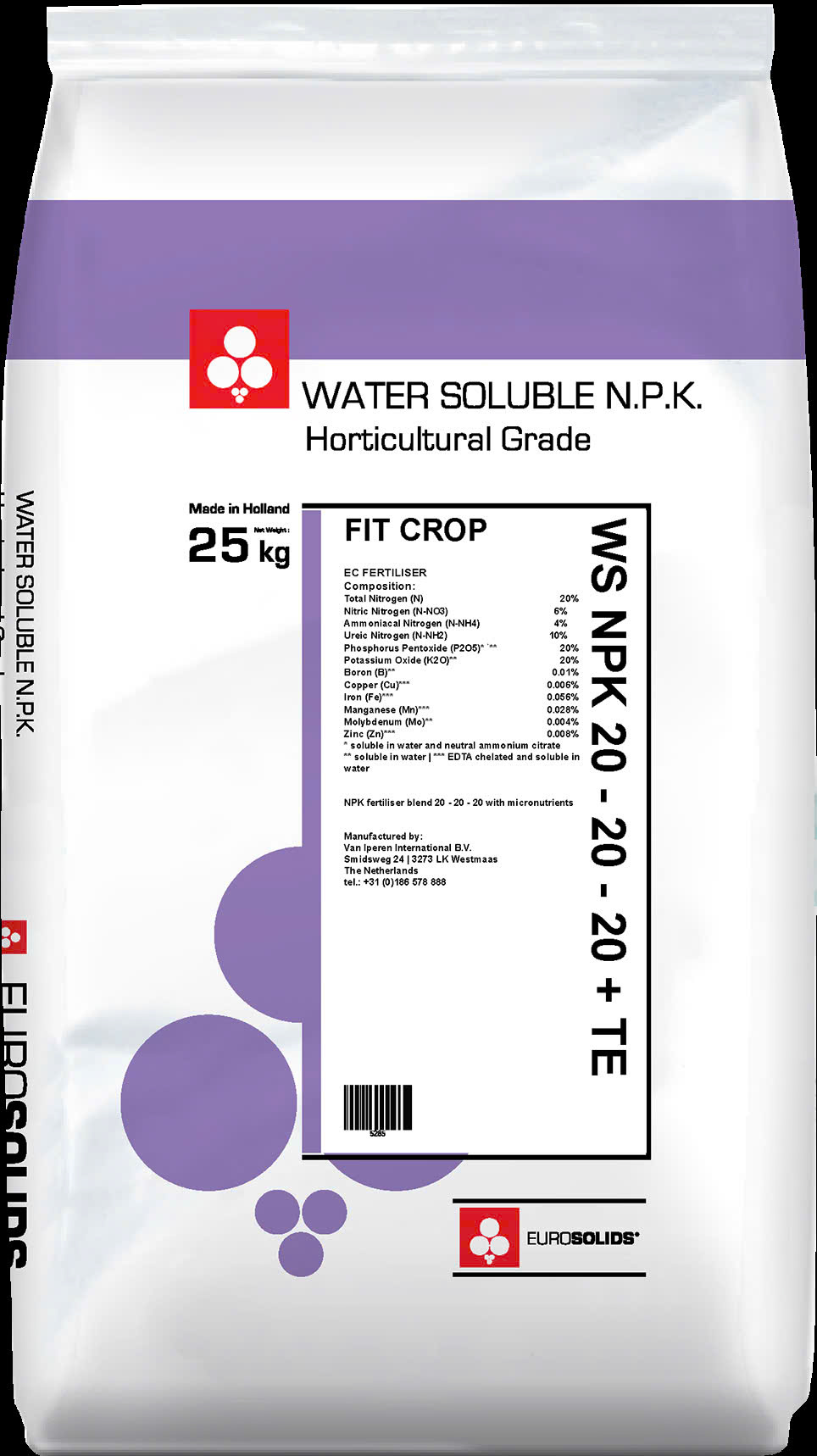 Nutrion NPK 20-20-20+TE 500gram