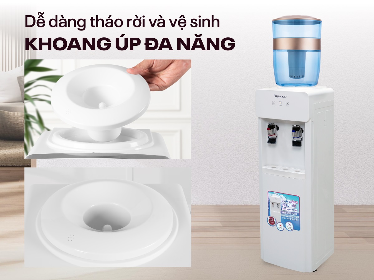 Cây nước nóng lạnh Fujihome WD676C