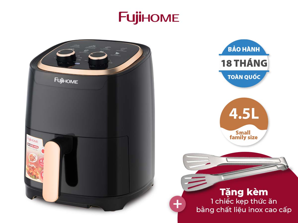 Nồi chiên không dầu Fujihome A4EB 4.5Lít