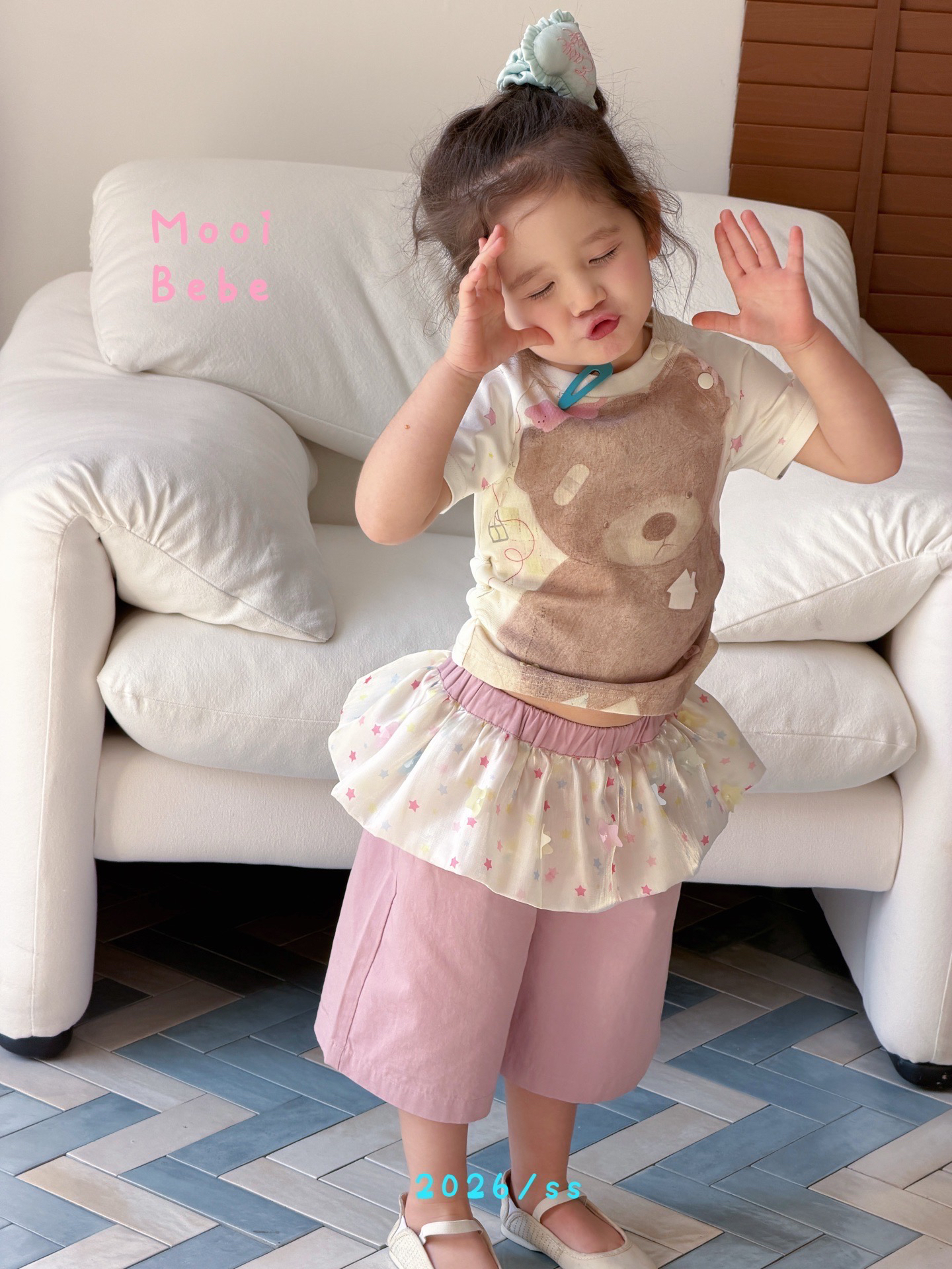 quần thô hồng bèo lửng mooi