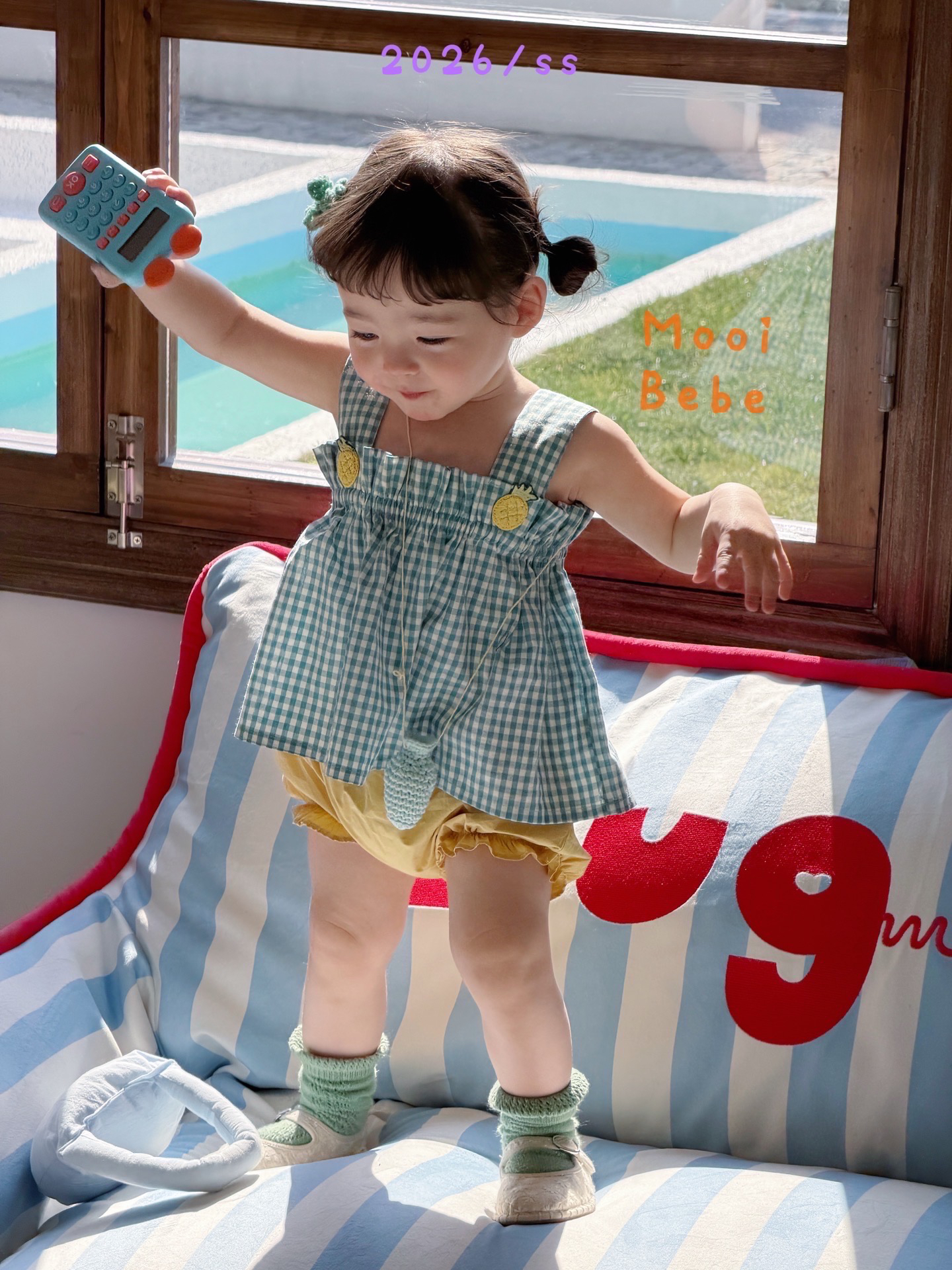 áo 2 dâu kẻ caro xanh mooi