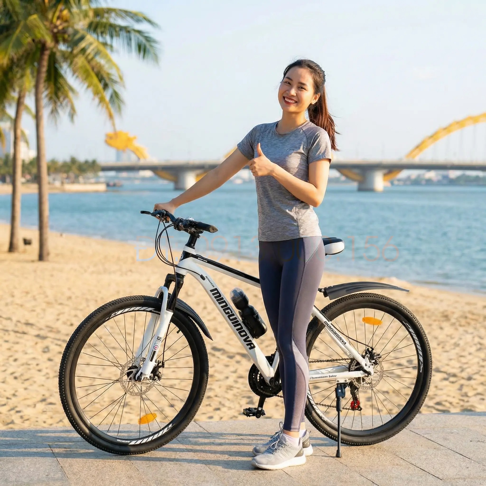 Xe đạp mingu inova promax - đẹp cho nữ