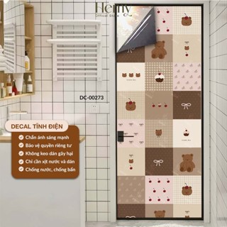 Decal Cát Mờ Dán Kính Mẫu Mã Hiện Đại, Decor Kính, Gương Văn Phòng, Spa, Quán Cafe, Phòng Ngủ Bé – HeMy Decor
