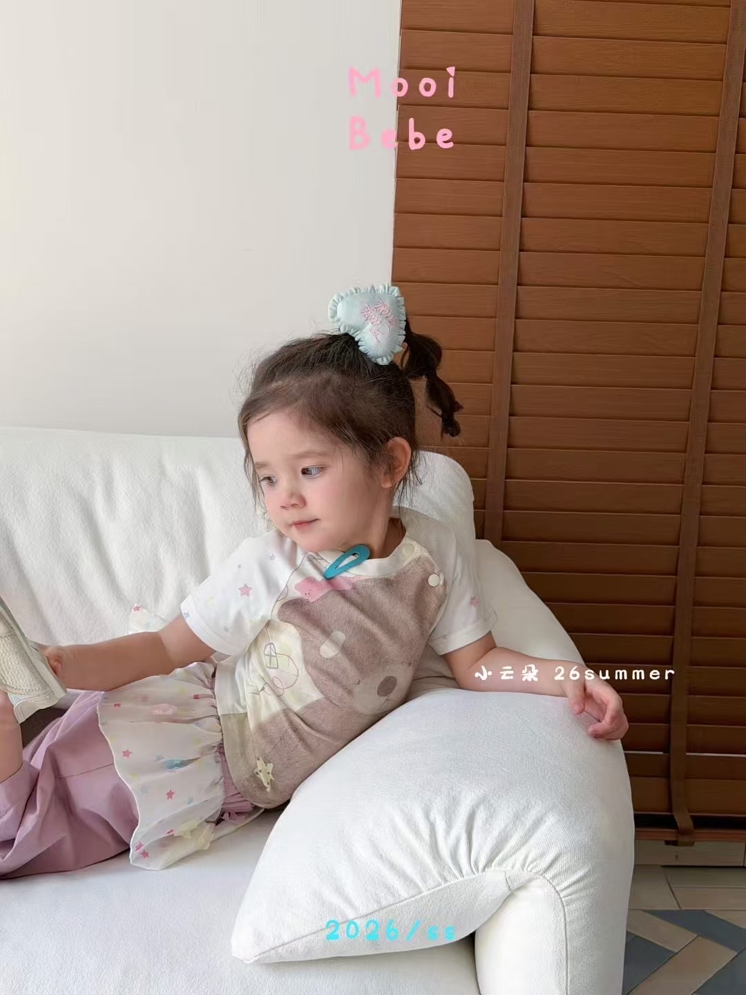 áo cộc in hình gấu hồng mooi — ảnh 3