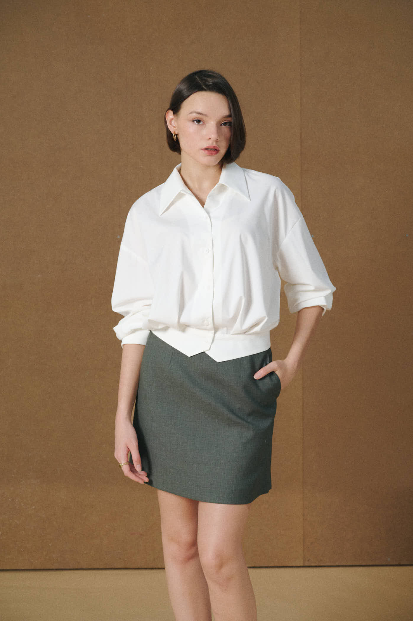 Soft structure shirt