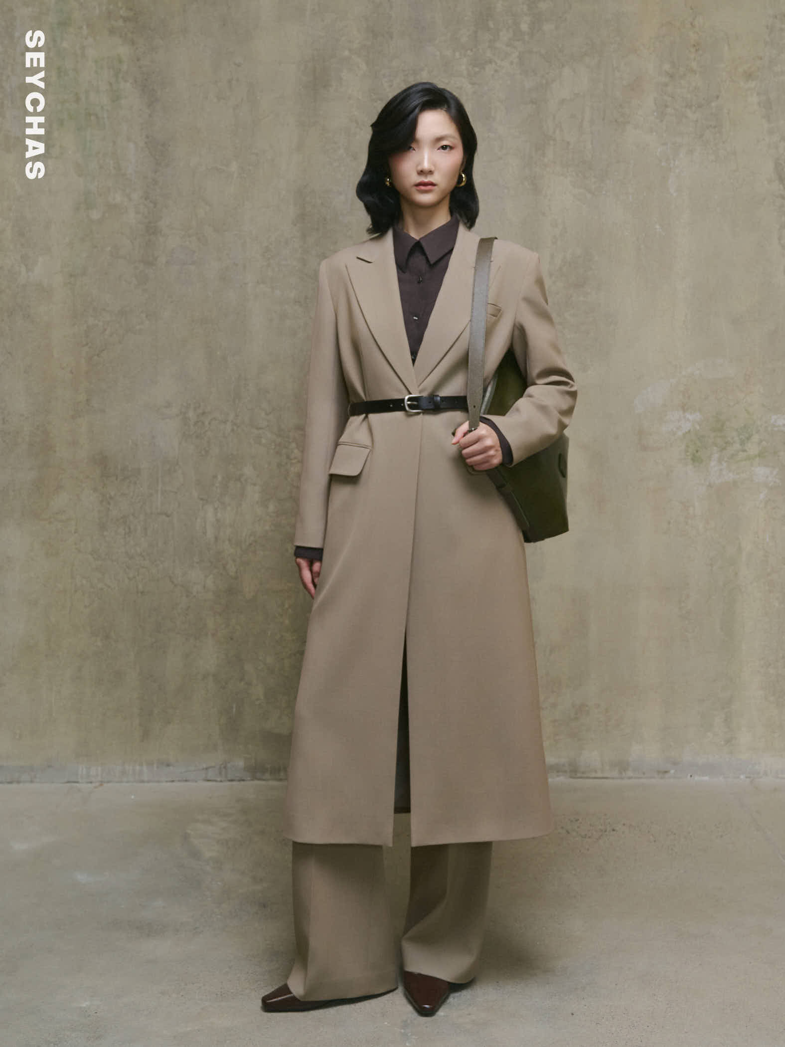 Monarque coat - brown