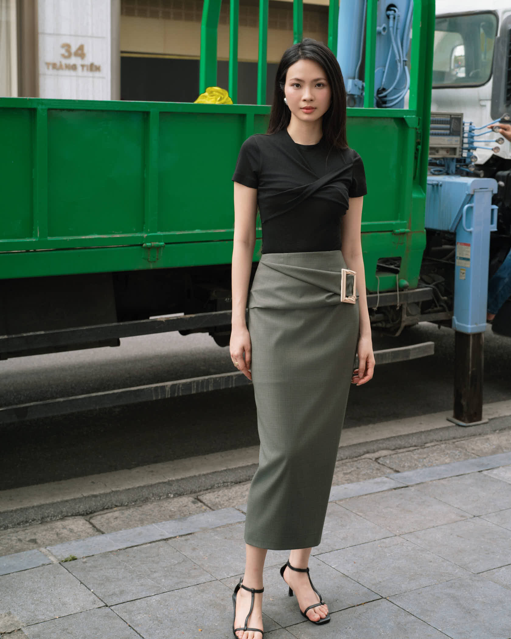 Vionne skirt - grey