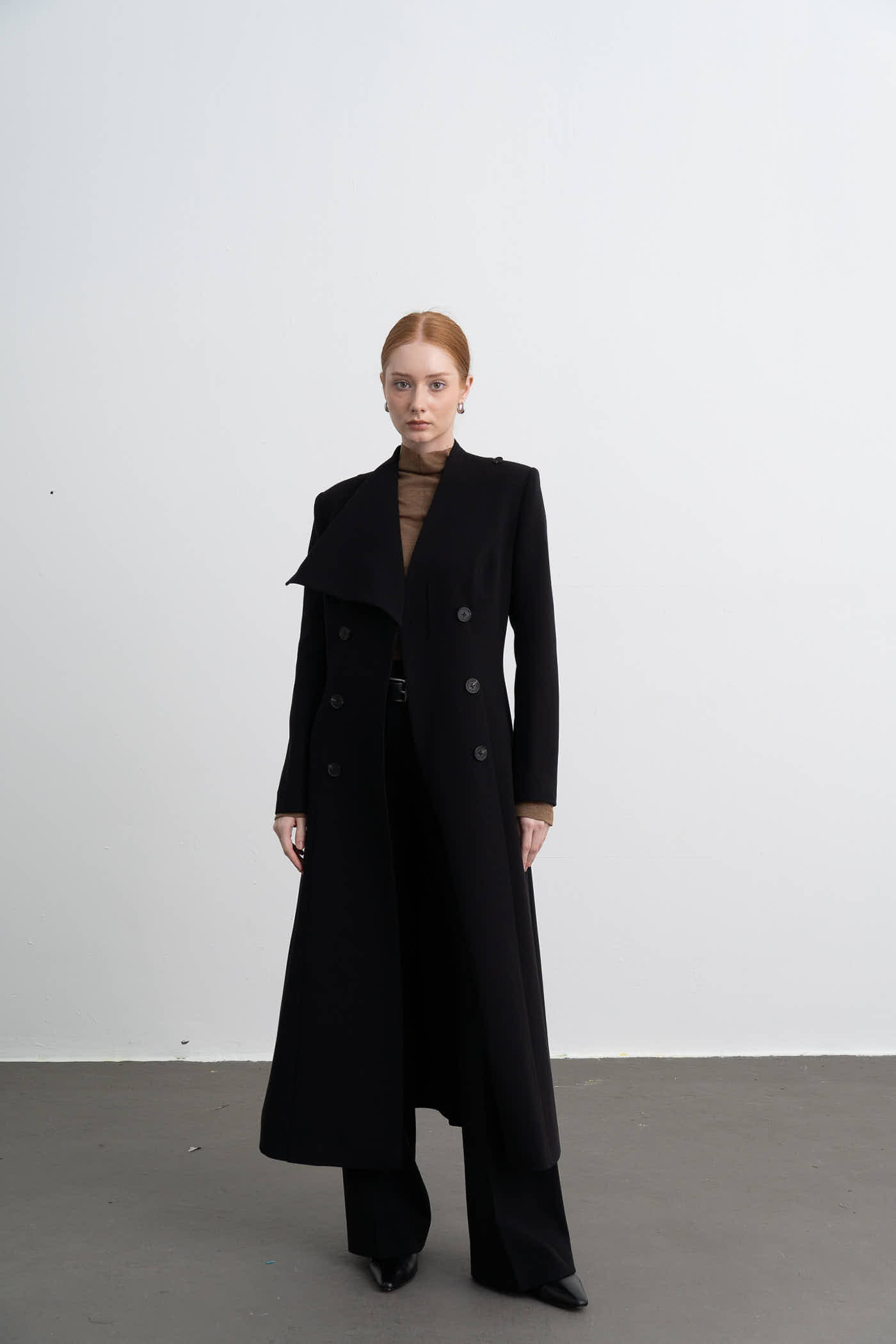 Áo măng tô cổ bẻ lệch (dalitso coat)