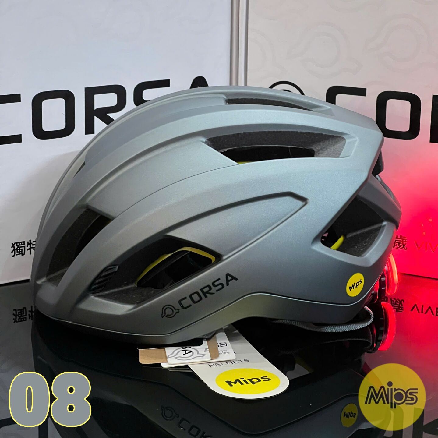 Nón bảo hiểm CORSA MIPS S-440 màu Xám