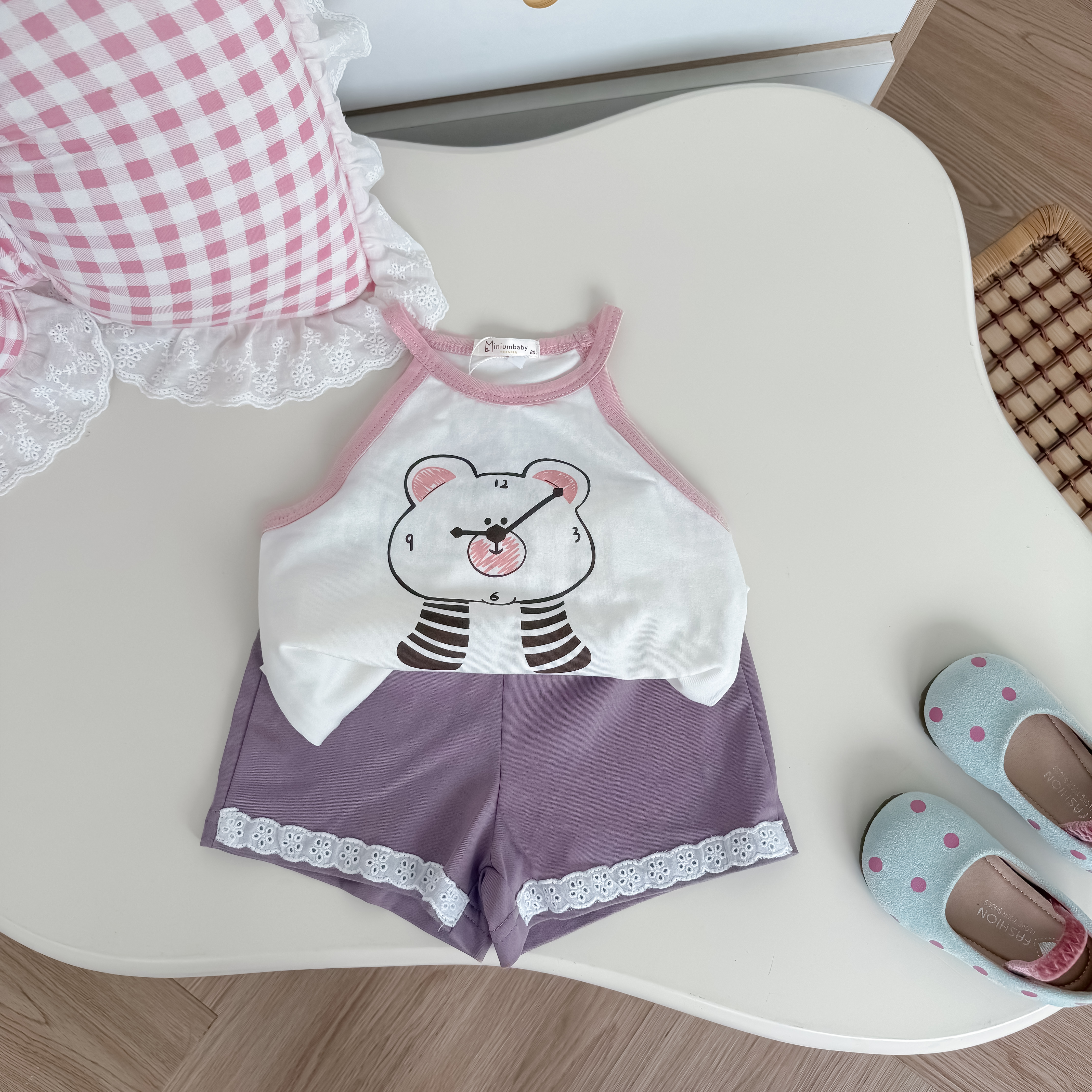 SB2379- bộ cổ zen mix màu trangdh