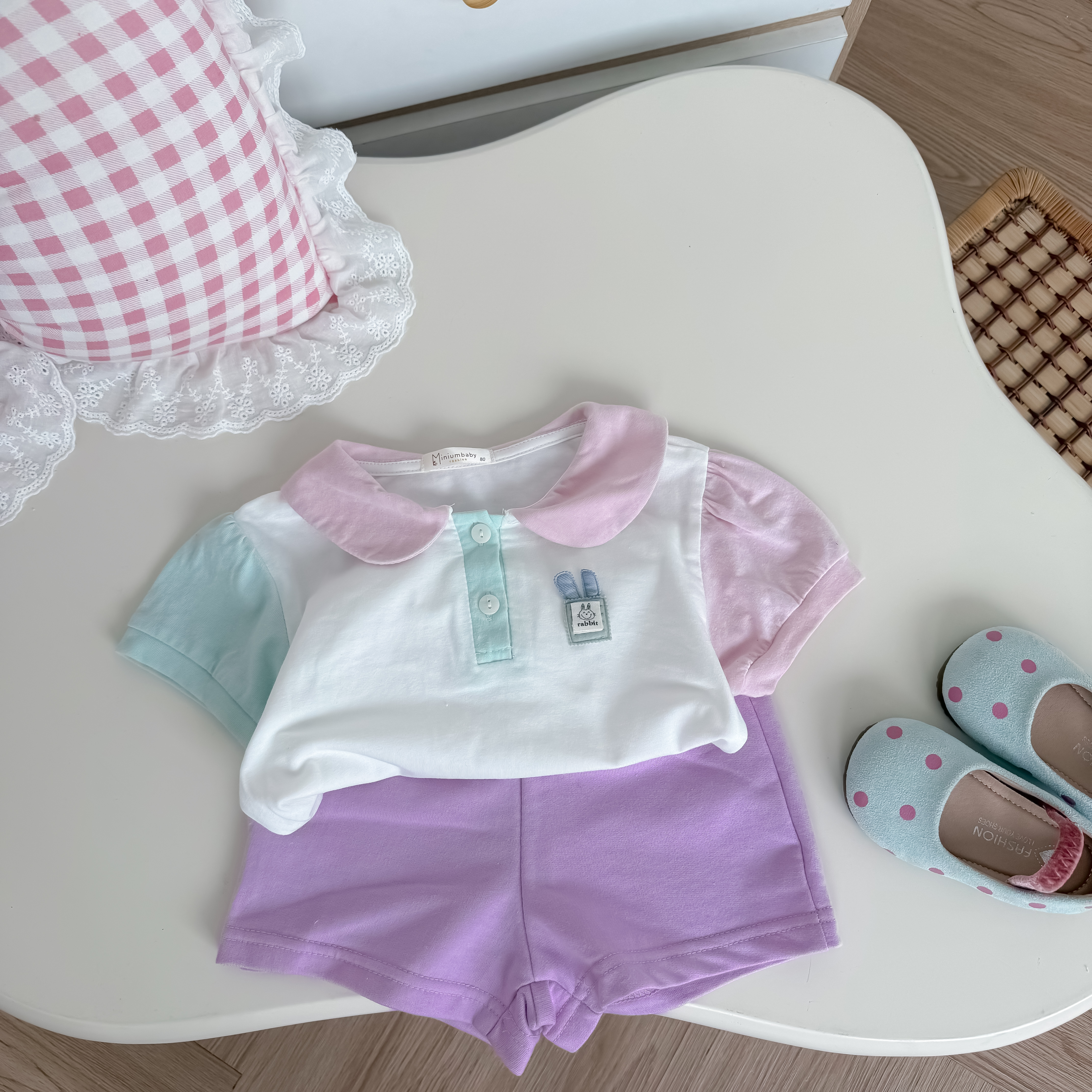 SB2379- bộ cổ zen mix màu trangqtim