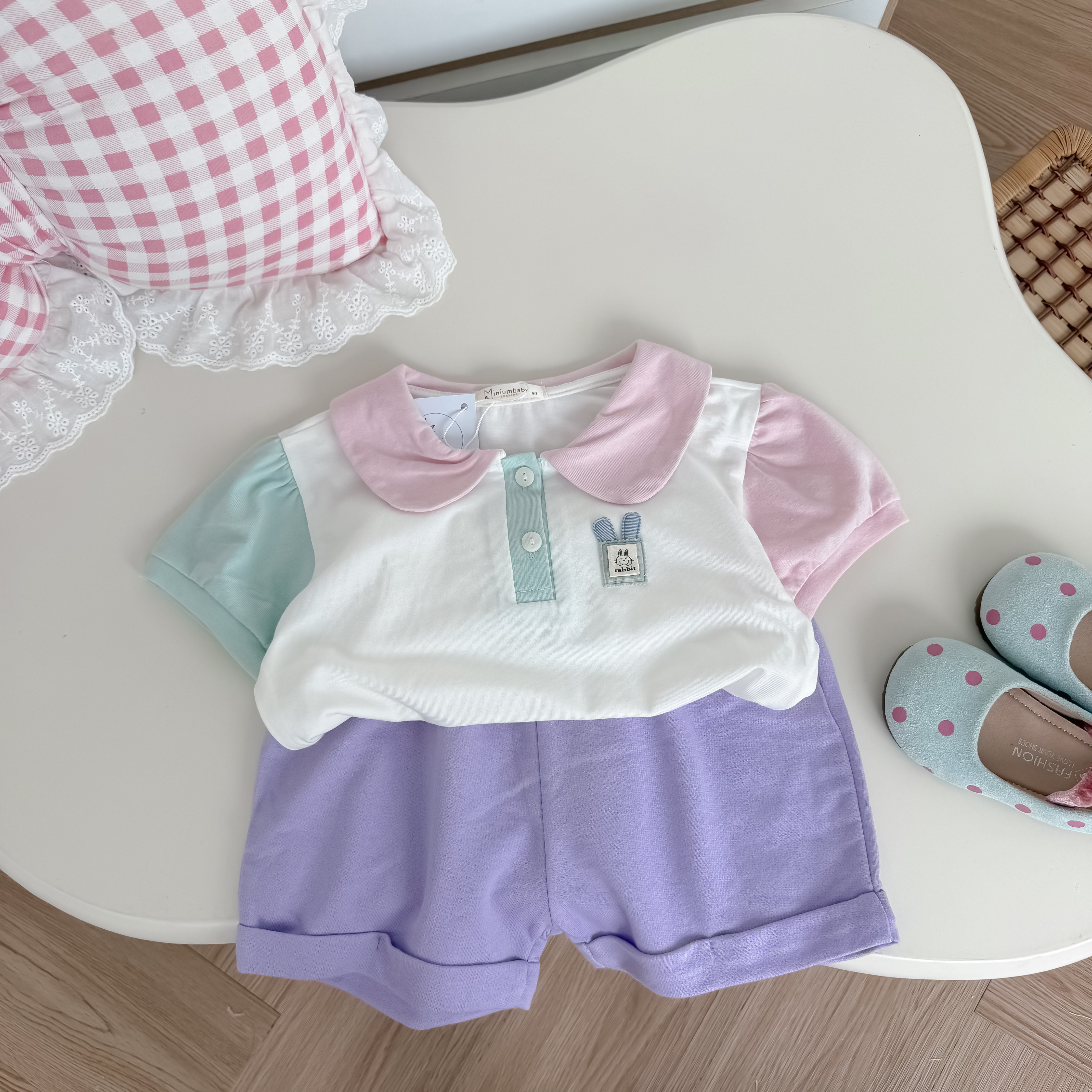 SB2379- bộ cổ zen mix màu trangqtidam