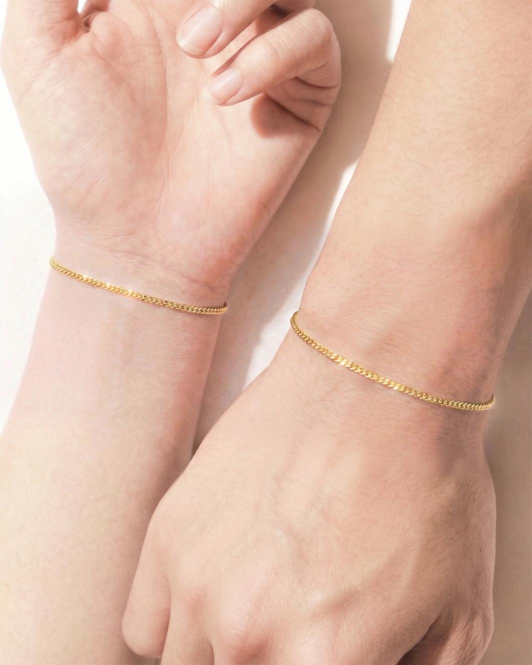 Vòng Tay Sincera Curb | Xi vàng