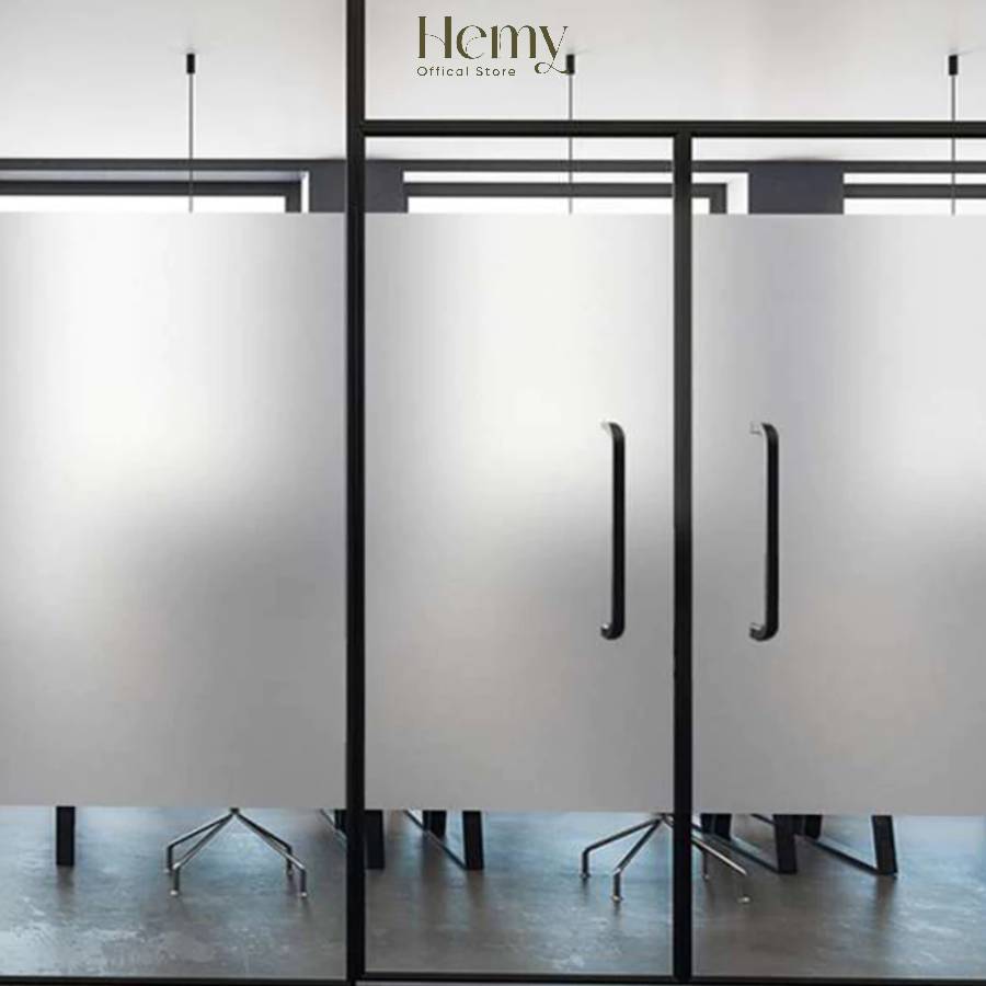Decal Cát Mờ Dán Kính Mẫu Mã Hiện Đại,  Dễ Thương Decor Kính, Gương Văn Phòng, Spa, Quán Cafe – HeMy Decor