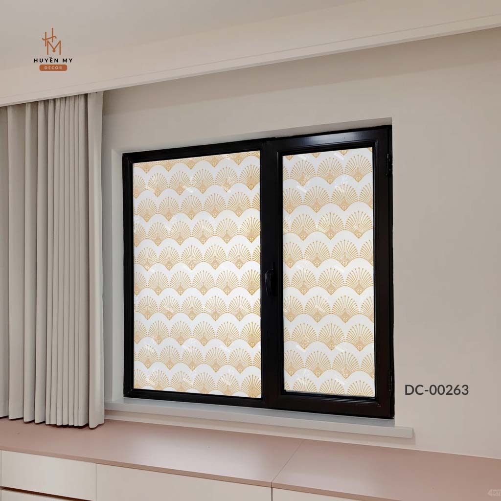 Decal Cát Mờ Dán Kính Hiện Đại, Lấy Sáng Tự Nhiên, Chống Nhìn Trộm Cho Nhà Ở, Văn Phòng, Spa – Huyền My Decor thumbnail 7
