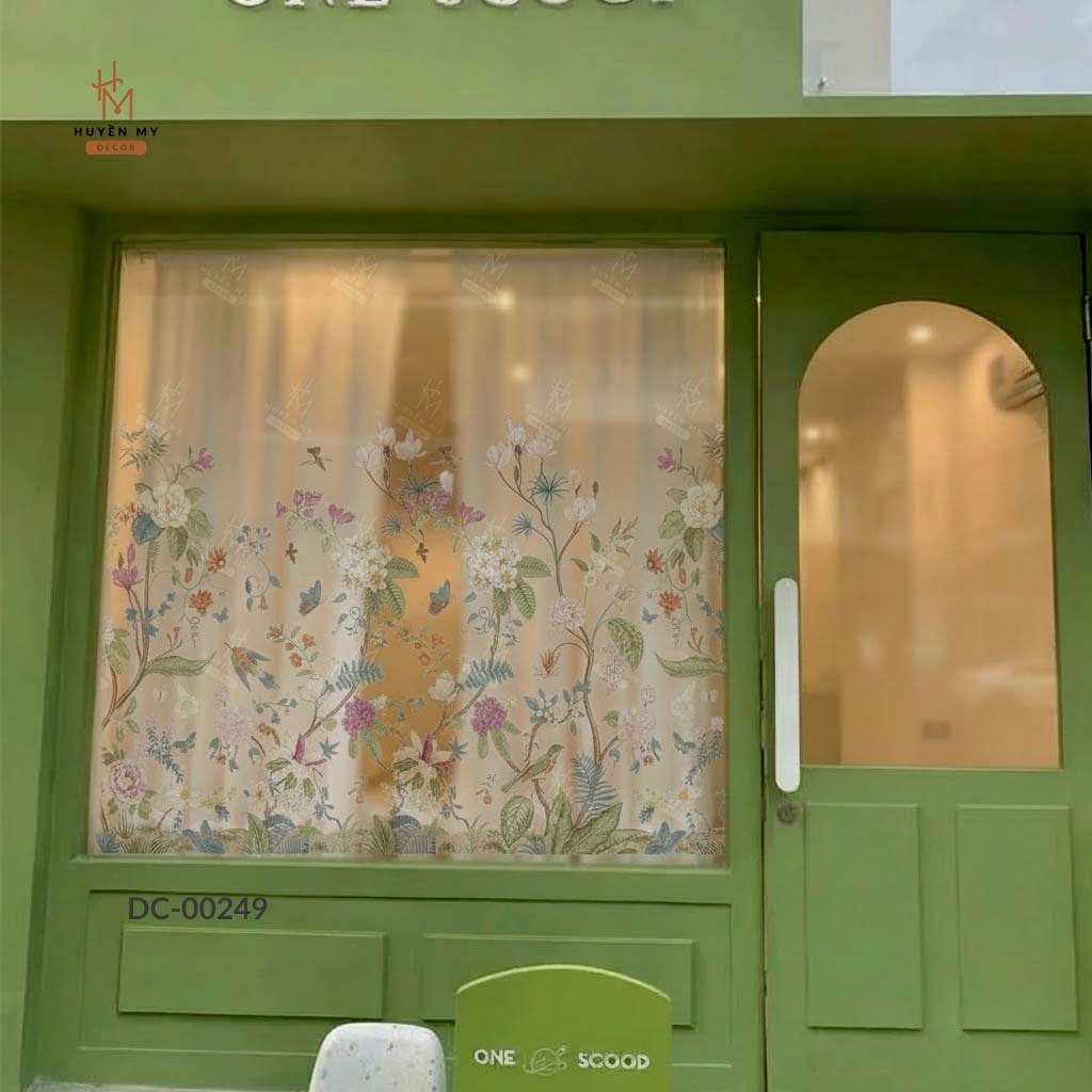 Decal Cát Mờ Dán Kính Hiện Đại, Lấy Sáng Tự Nhiên, Chống Nhìn Trộm Cho Nhà Ở, Văn Phòng, Spa – Huyền My Decor thumbnail 18