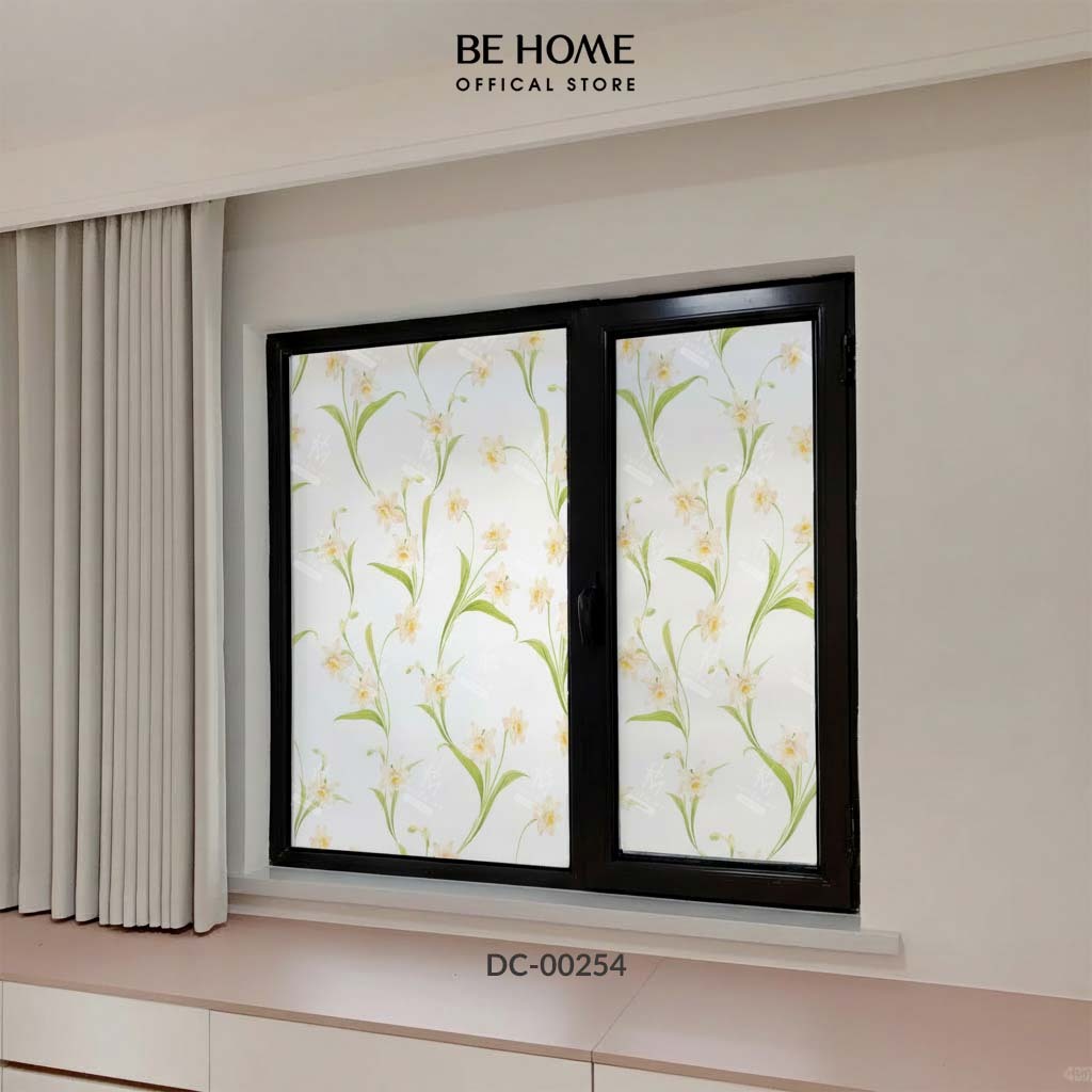 Decal Cát Mờ Dán Kính Mẫu Mã Hiện Đại, Dễ Thương Decor Kính, Gương Văn Phòng, Spa, Quán Cafe – BeHome Decor thumbnail 18