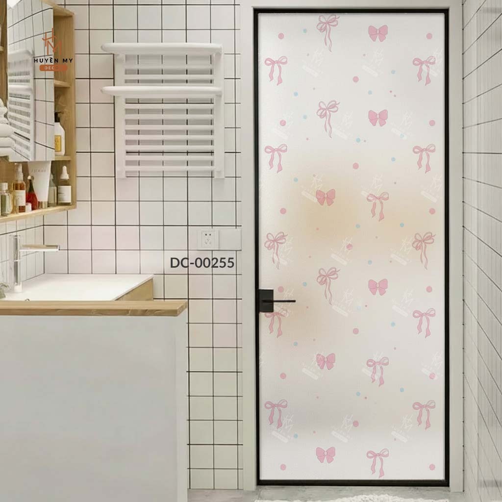 Decal Cát Mờ Dán Kính Hiện Đại, Lấy Sáng Tự Nhiên, Chống Nhìn Trộm Cho Nhà Ở, Văn Phòng, Spa – Huyền My Decor thumbnail 20