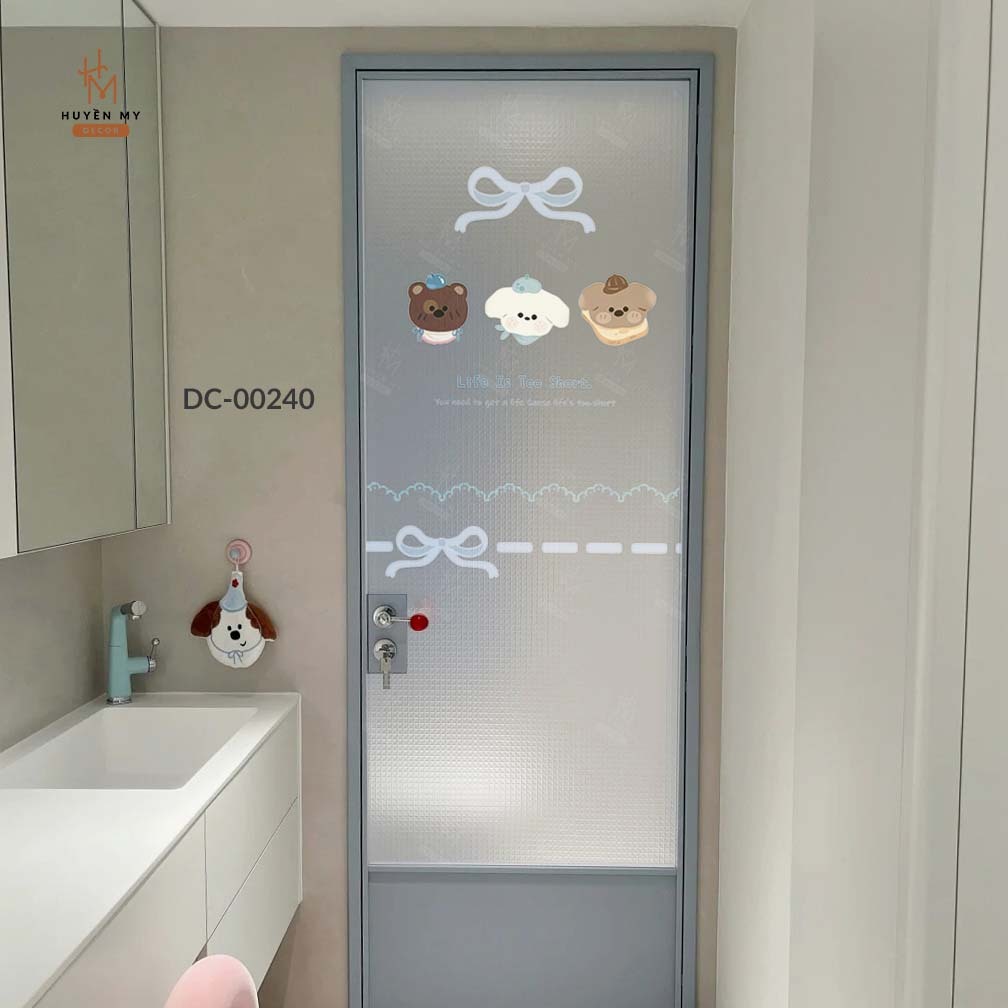 Decal Cát Mờ Dán Kính Hiện Đại, Lấy Sáng Tự Nhiên, Chống Nhìn Trộm Cho Nhà Ở, Văn Phòng, Spa – Huyền My Decor thumbnail 17