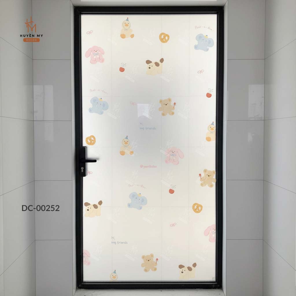 Decal Cát Mờ Dán Kính Hiện Đại, Lấy Sáng Tự Nhiên, Chống Nhìn Trộm Cho Nhà Ở, Văn Phòng, Spa – Huyền My Decor thumbnail 15