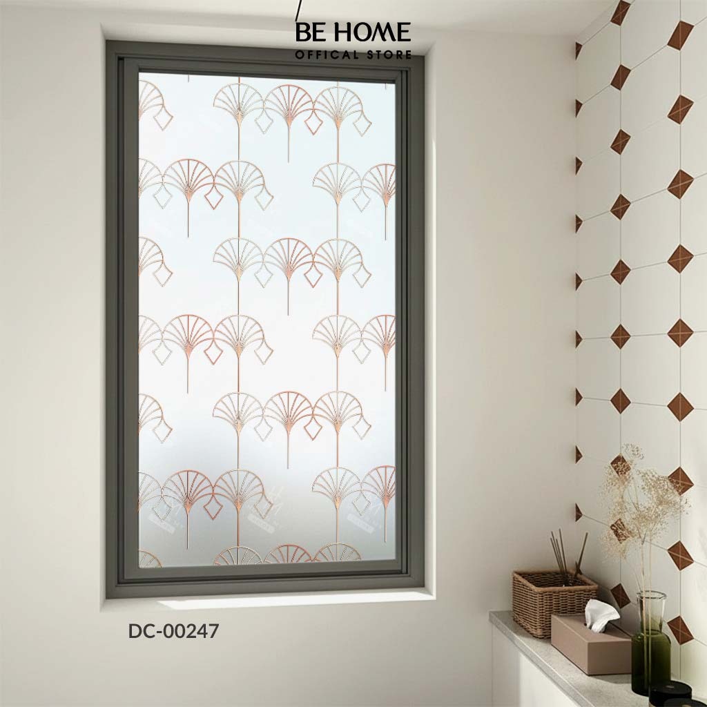 Decal Cát Mờ Dán Kính Mẫu Mã Hiện Đại, Dễ Thương Decor Kính, Gương Văn Phòng, Spa, Quán Cafe – BeHome Decor thumbnail 14