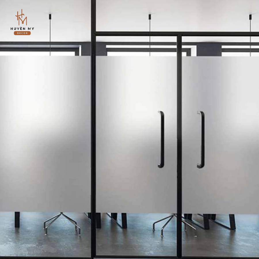 Decal Cát Mờ Dán Kính Mẫu Mã Hiện Đại, Decor Kính, Gương Văn Phòng, Spa, Quán Cafe – Huyền My Decor