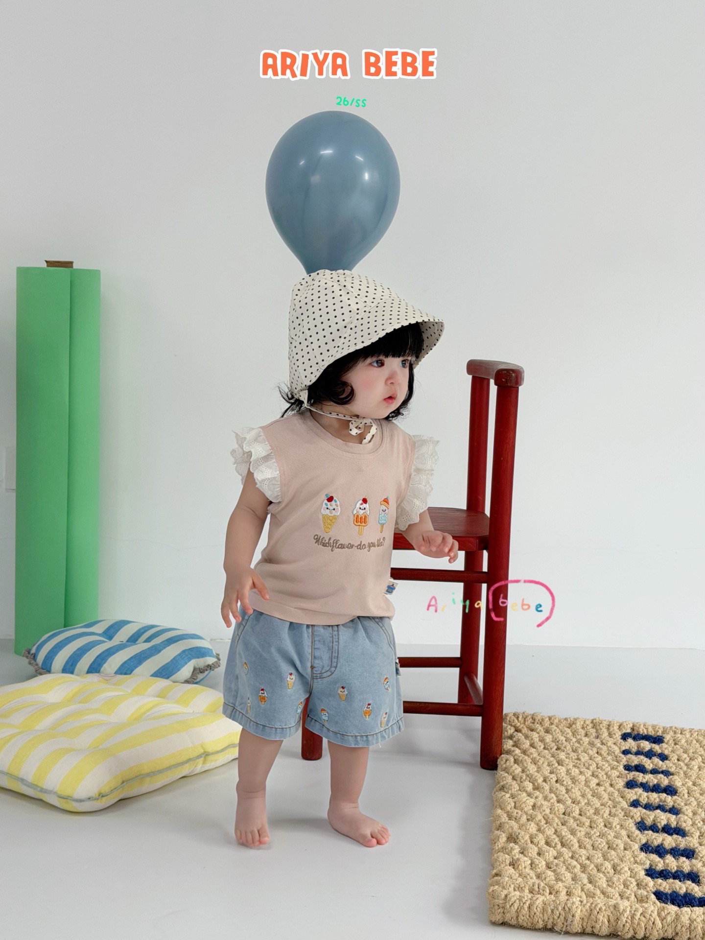 sooc bò in hình cây kem xanh nhạt ariya