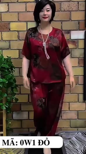 Product image - [ MÃ 0W ] Đồ bộ hoa mới 0W